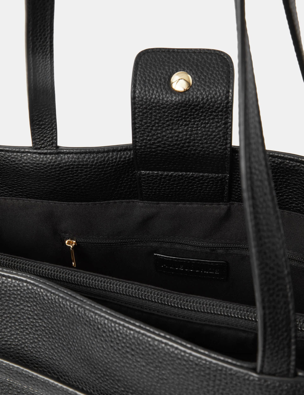 Accessorize Faux Leather Laptop Tote Bag