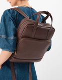 Accessorize Lola backpack faux leather with adjustable straps - British product