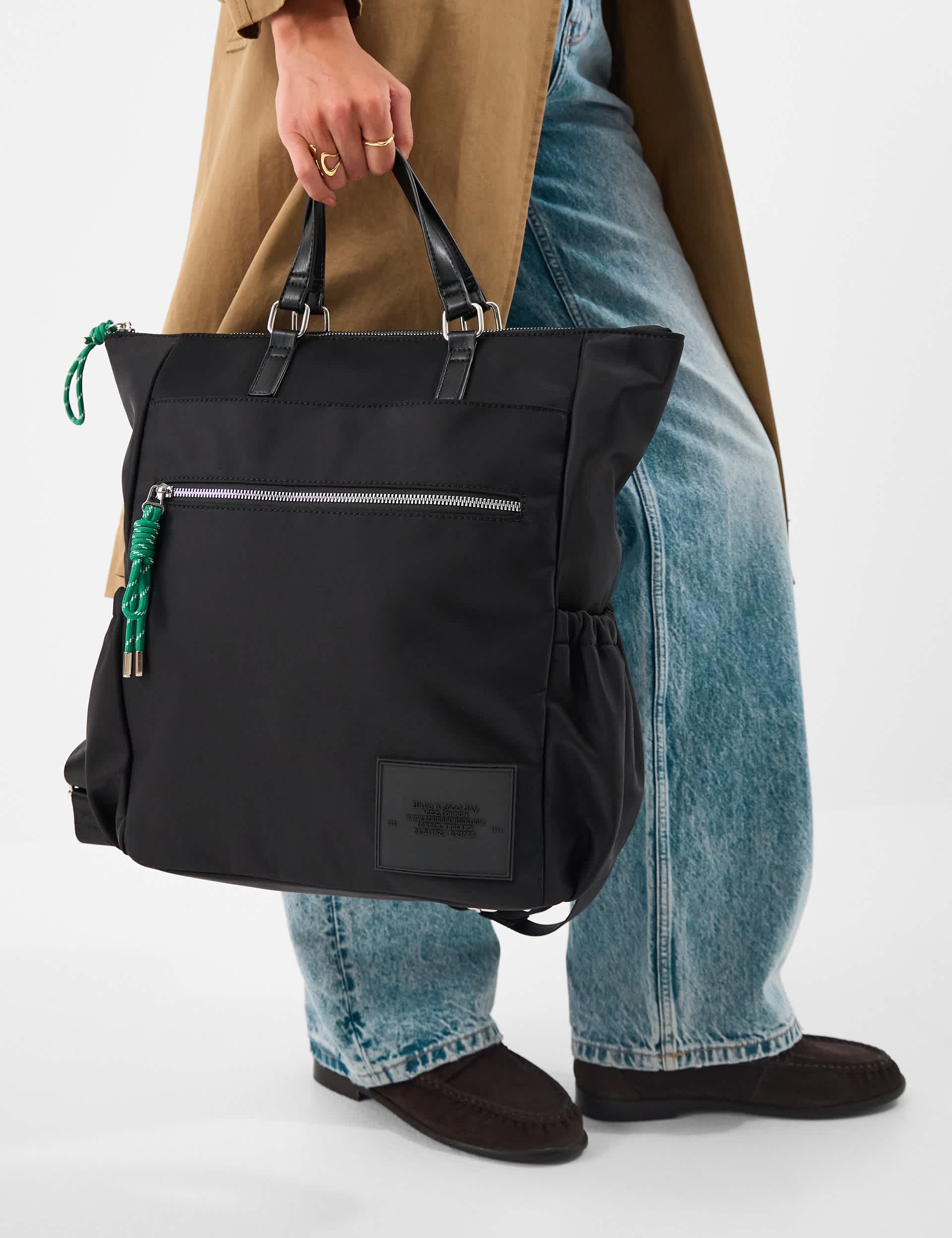 Accessorize nylon backpack - British product