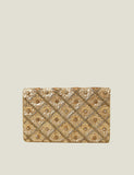 Accessorize beaded sequin chain strap clutch bag - British product