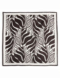 Albaray pure silk mono print square scarf, imported from the UK