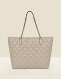 Sosandar quilted chain strap tote bag, UK version