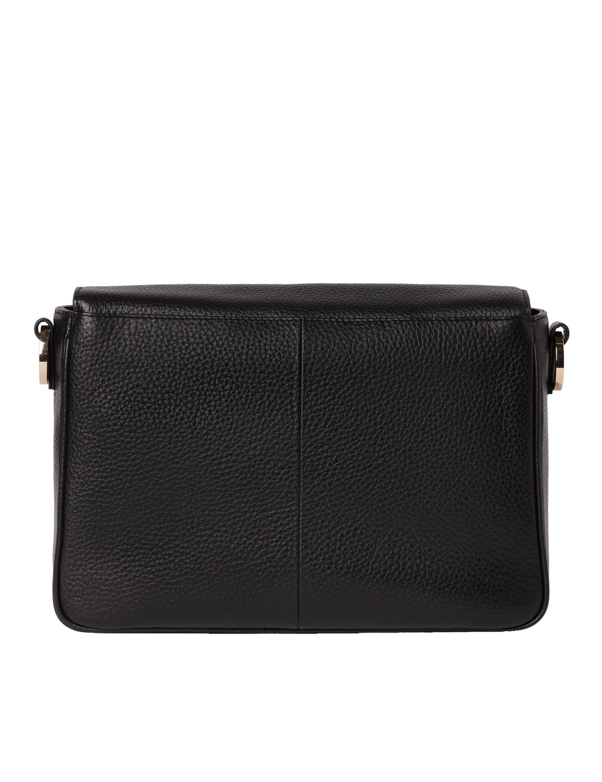 Whistles leather textured flap cross body bag, imported from the UK