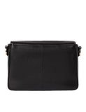 Whistles leather textured flap cross body bag, imported from the UK