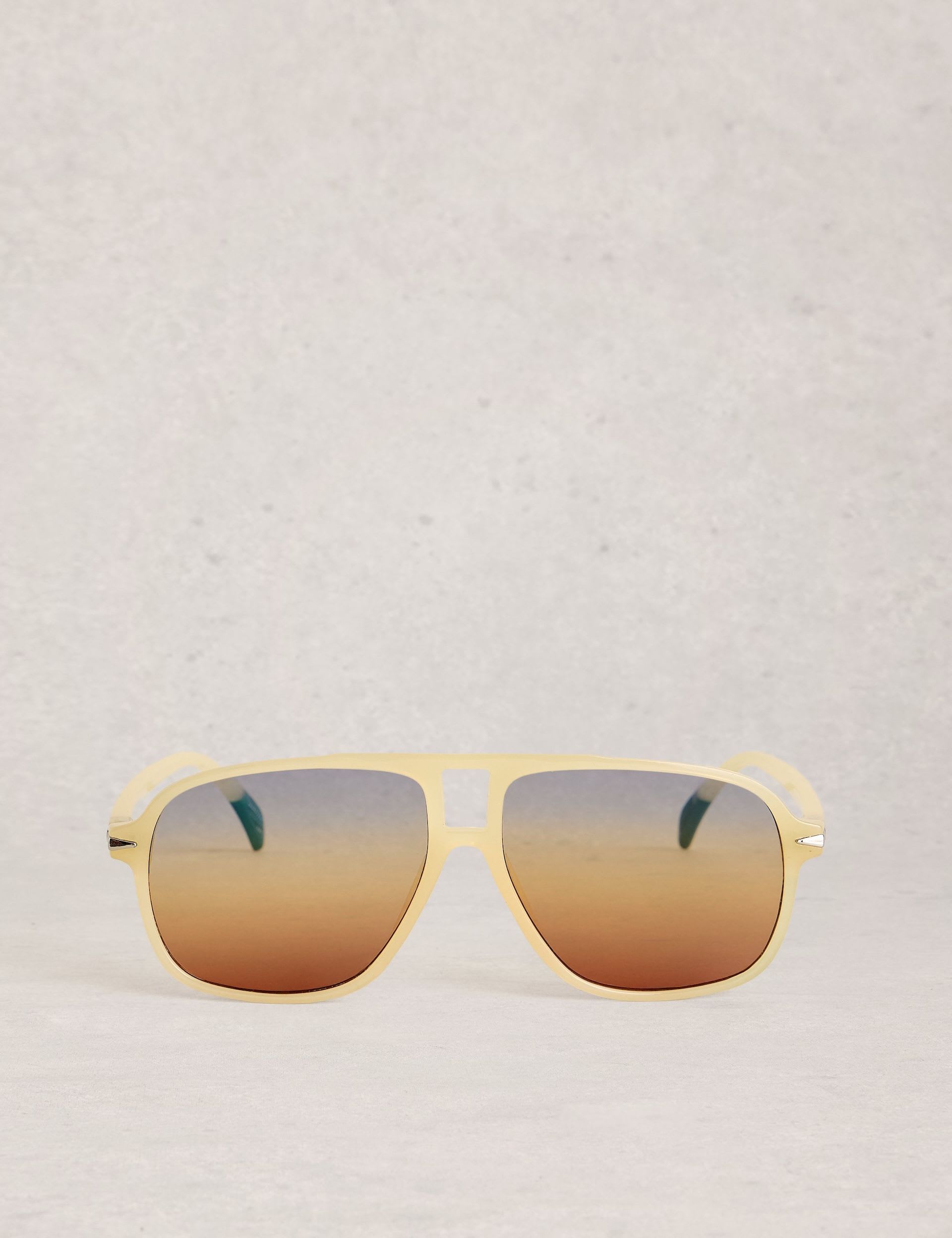 White Stuff aviator sunglasses gradient lenses (British brand)