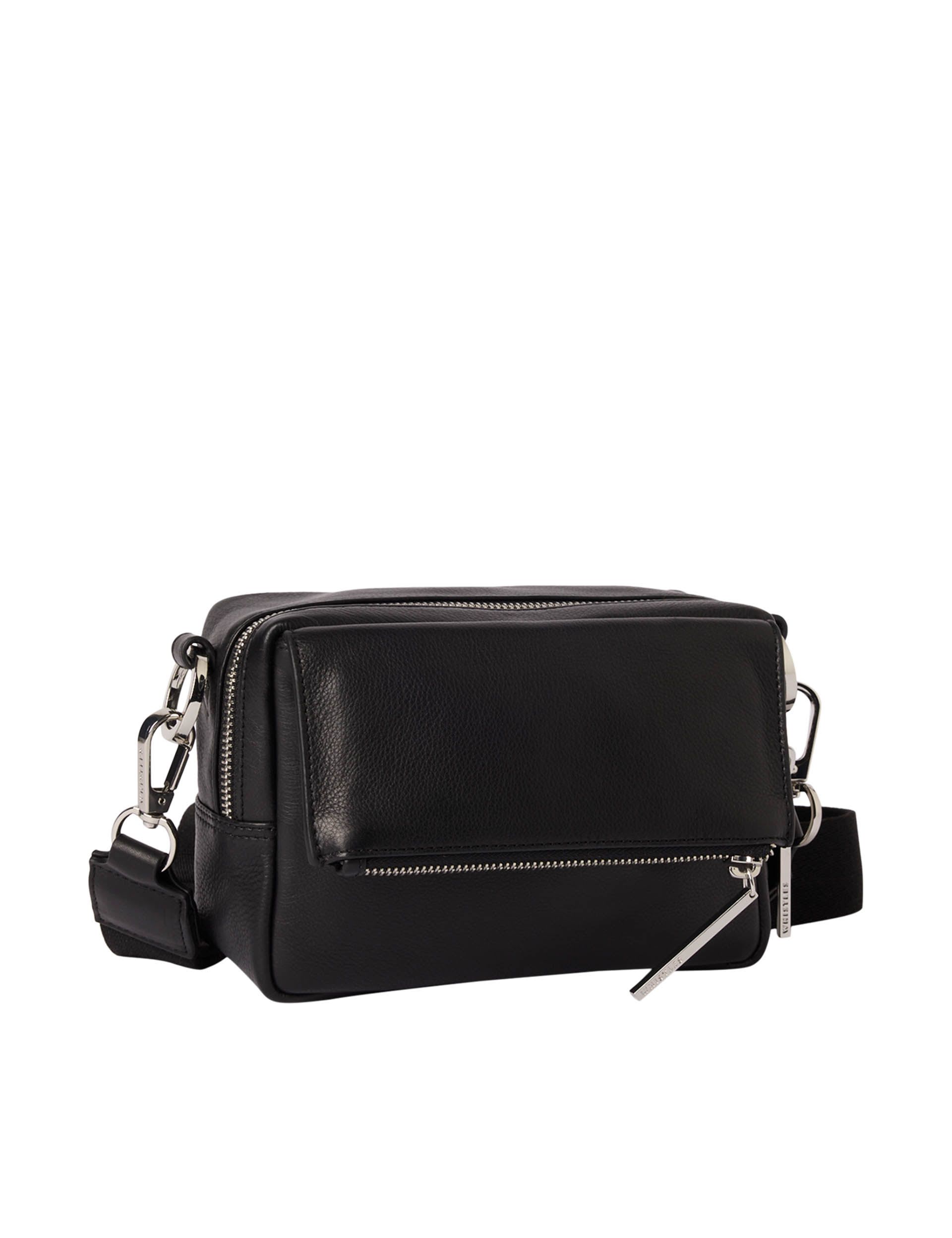 Whistles leather mini crossbody bag with adjustable strap - British product