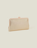 Accessorize metallic chain strap clutch bag (British brand)