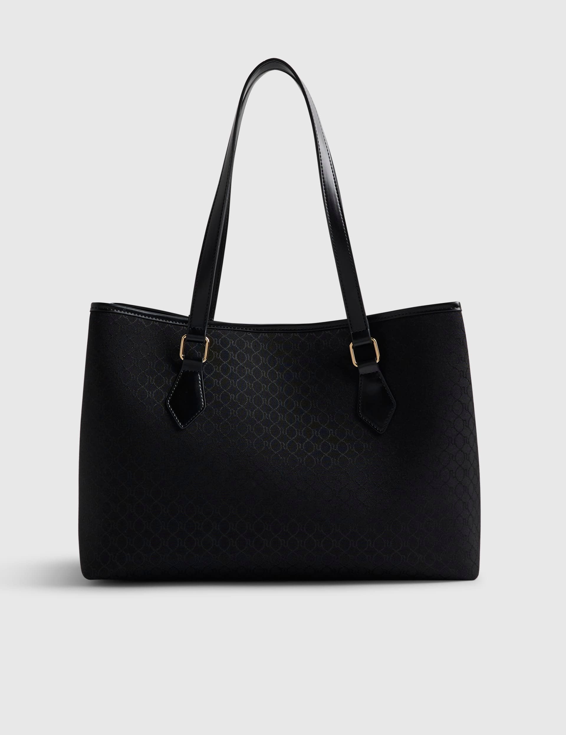River Island Monogram Stripe Tote Bag (British brand)