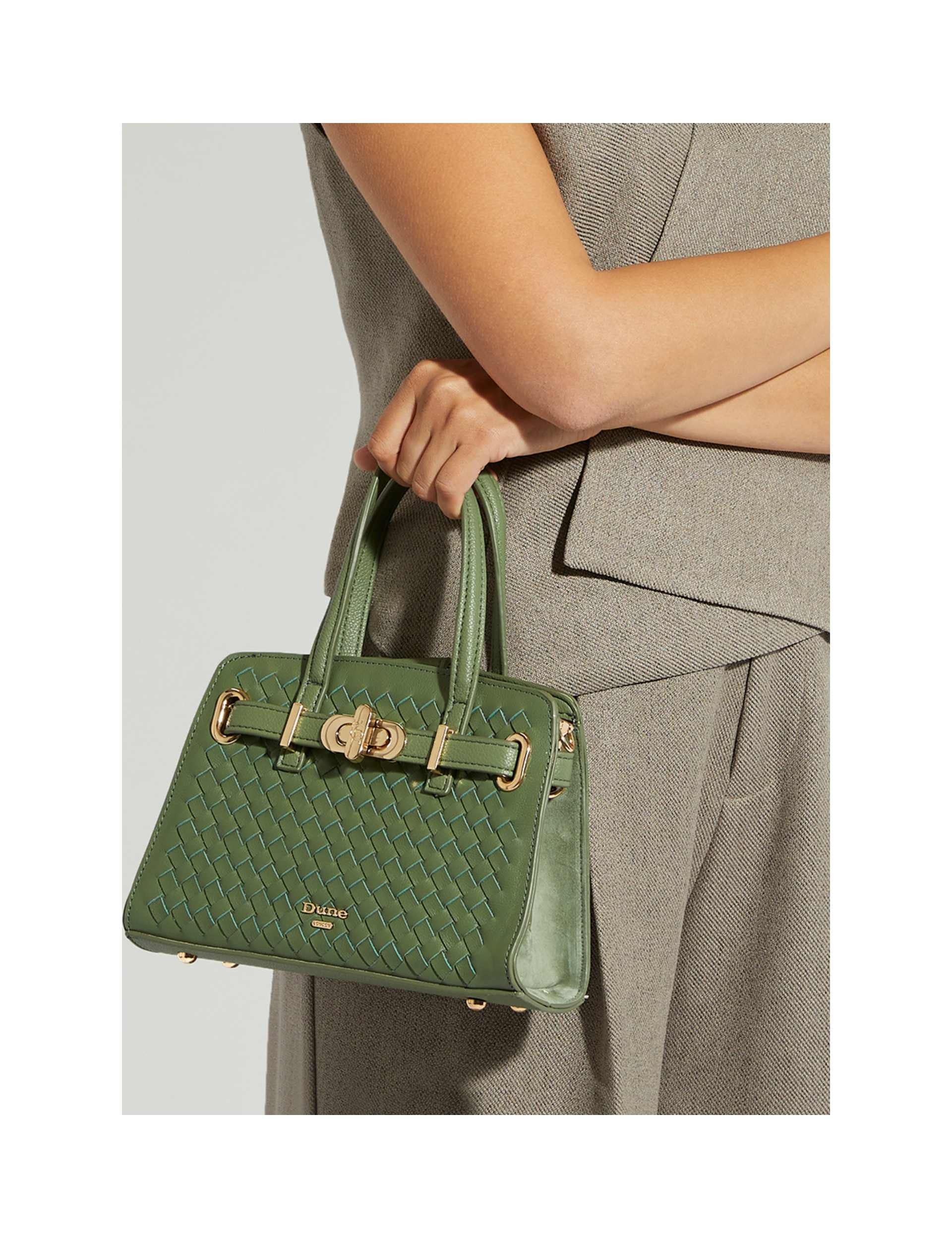 Dune London Mini Belted Tote Bag