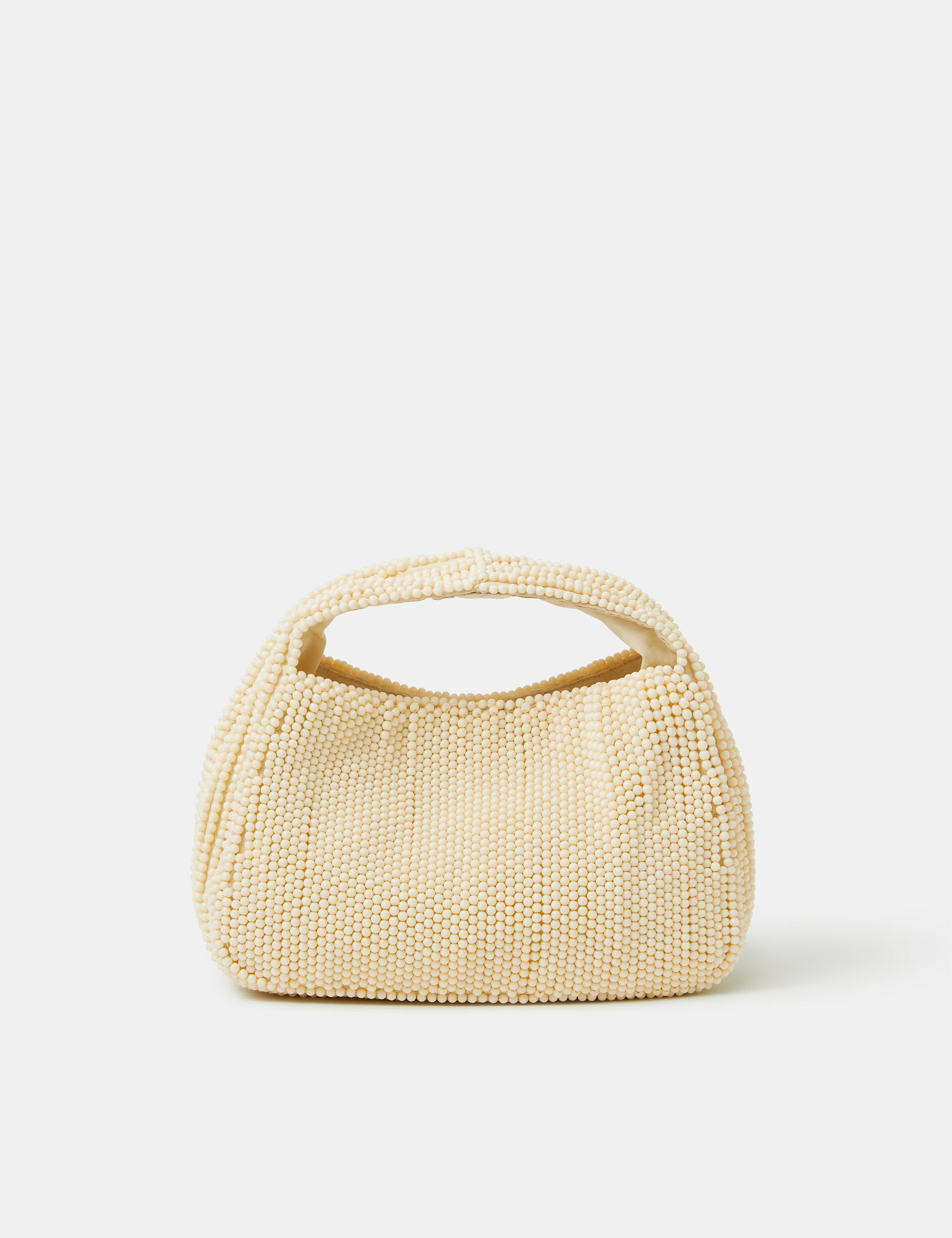 Accessorize pure cotton beaded grab bag (British brand)