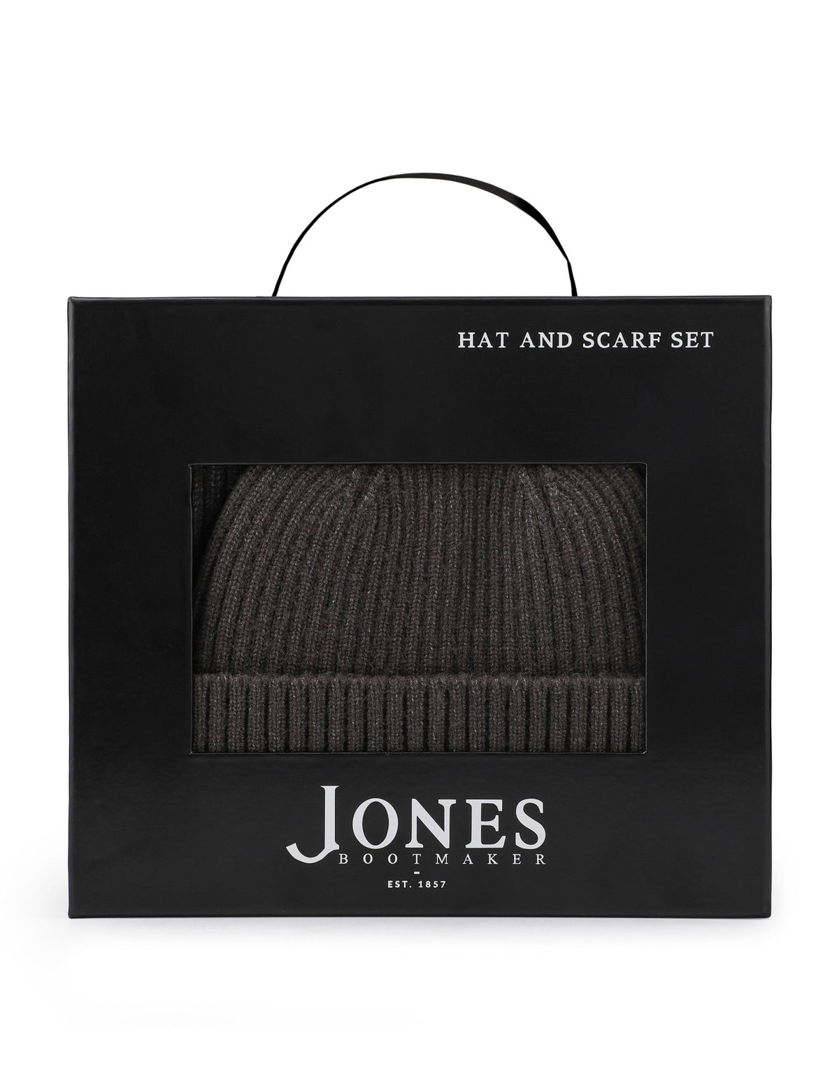 Rib Hat and Scarf Gift Set
