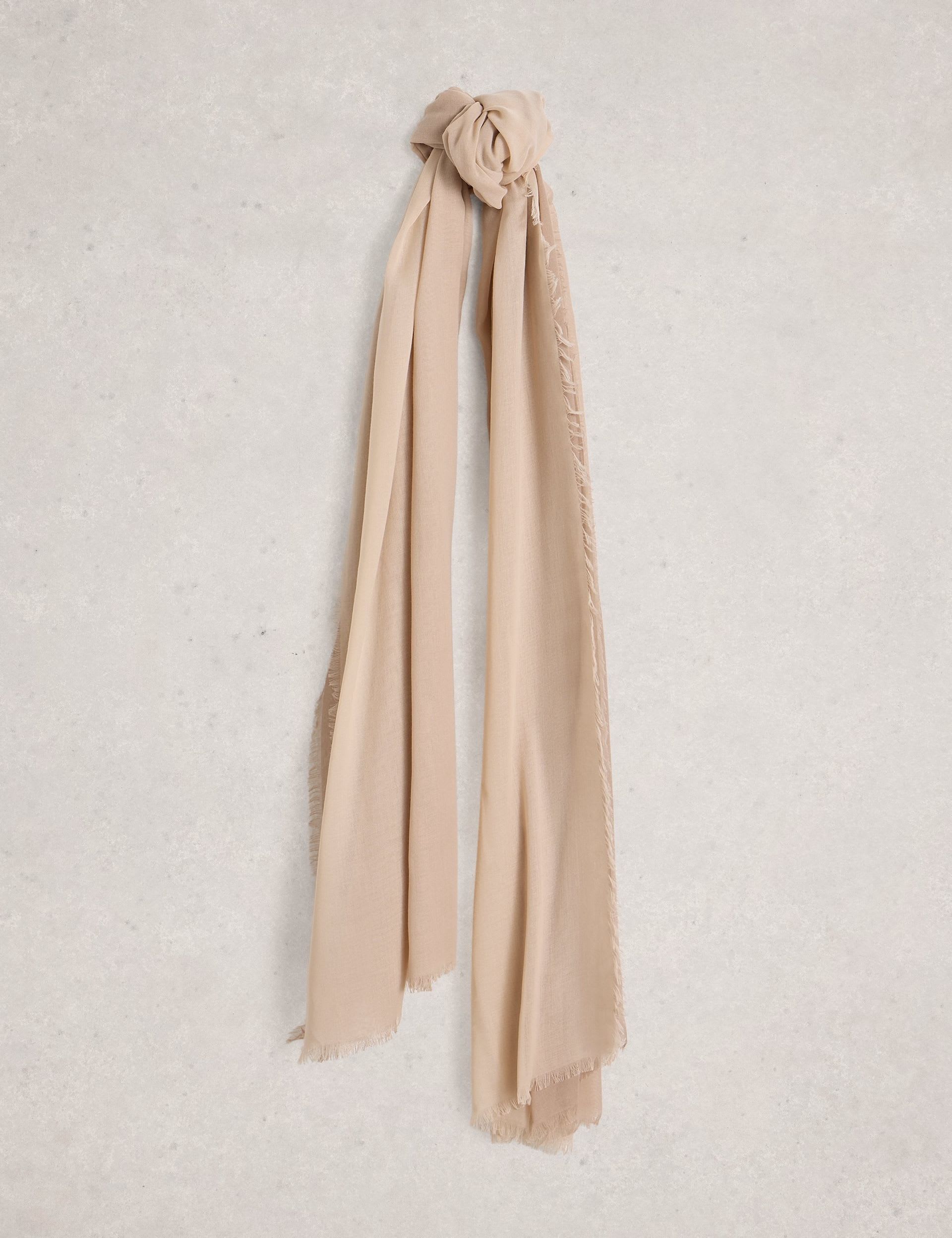 White Stuff fine knit oversized scarf (British brand)