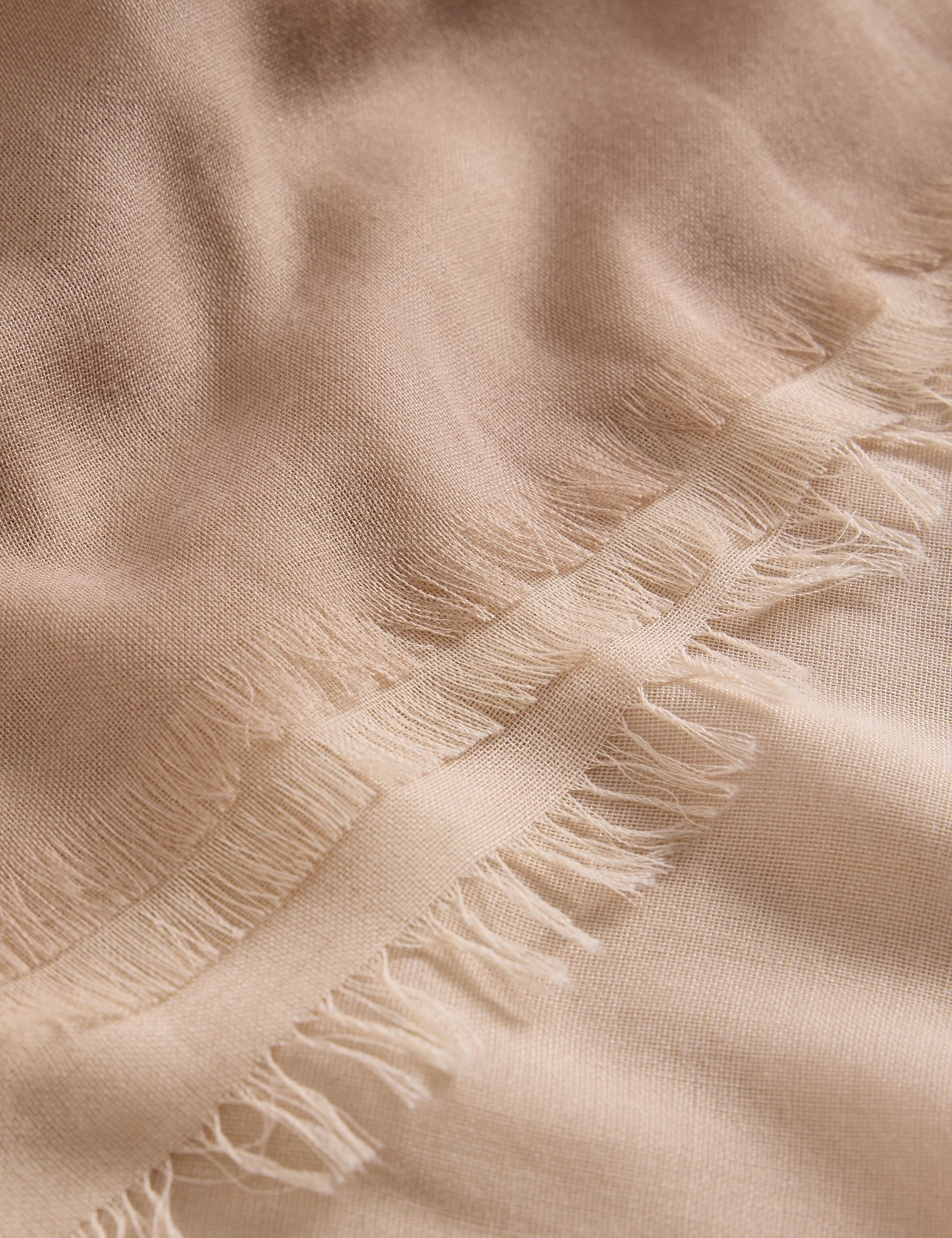 White Stuff fine knit oversized scarf (British brand)