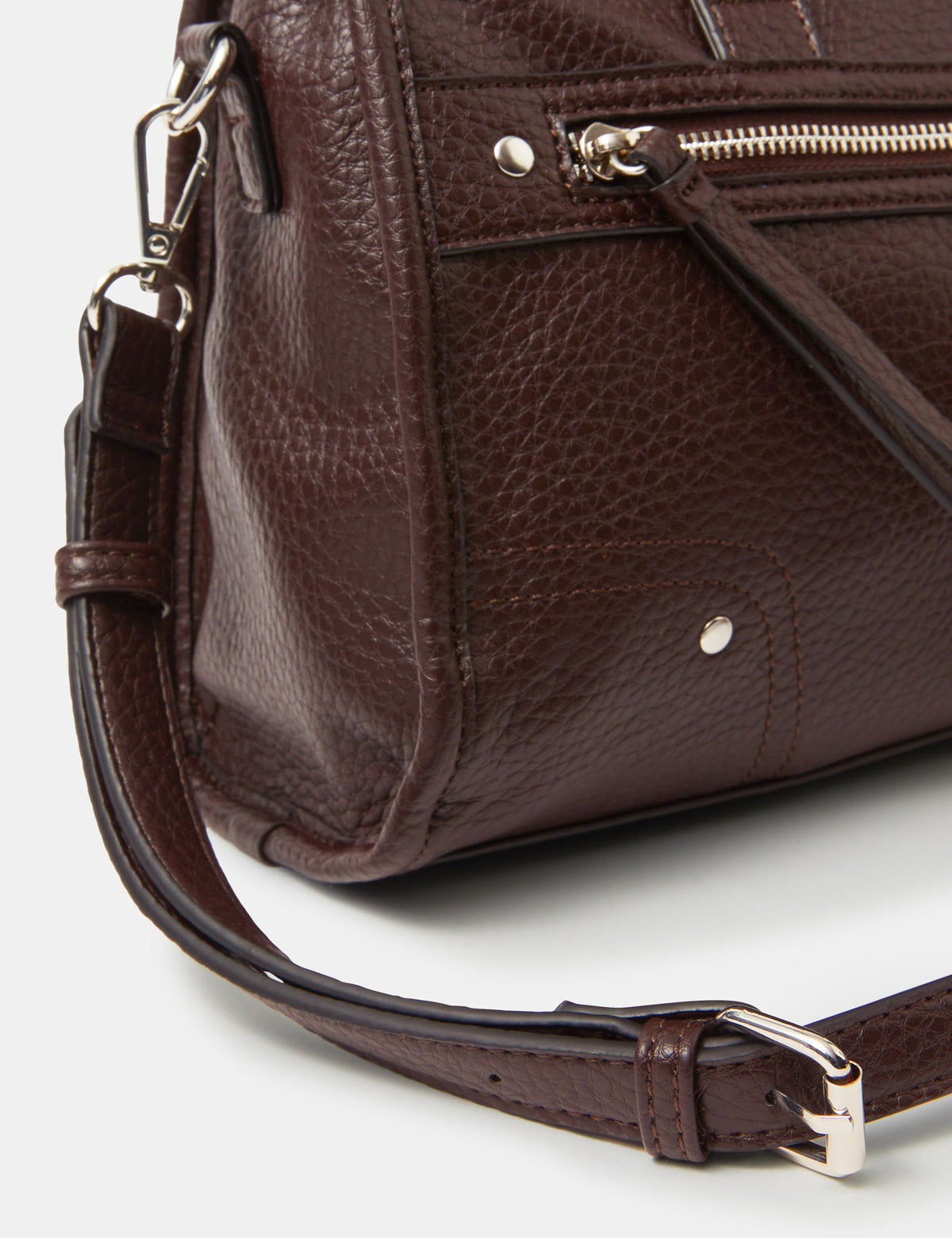 Accessorize faux leather grab bag (British brand)