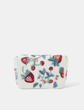 Accessorize strawberry sequin clutch bag (British brand)