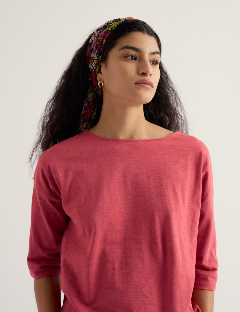 Seasalt Cornwall pure cotton floral scarf (British brand)