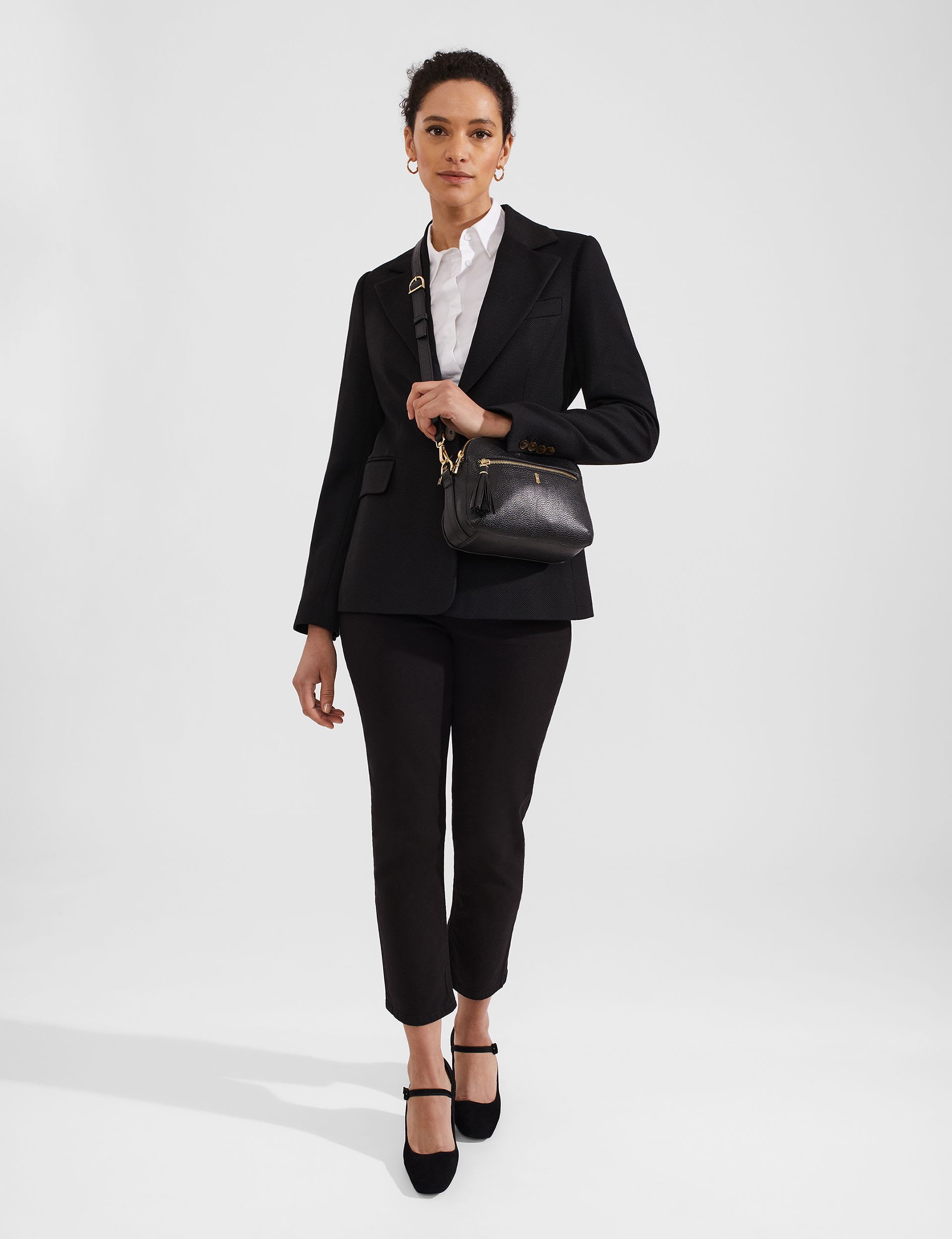 Hobbs leather cross body bag, imported from the UK