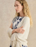 Hobbs fringed scarf in super-soft blend - British product
