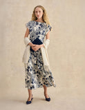 Hobbs fringed scarf in super-soft blend - British product