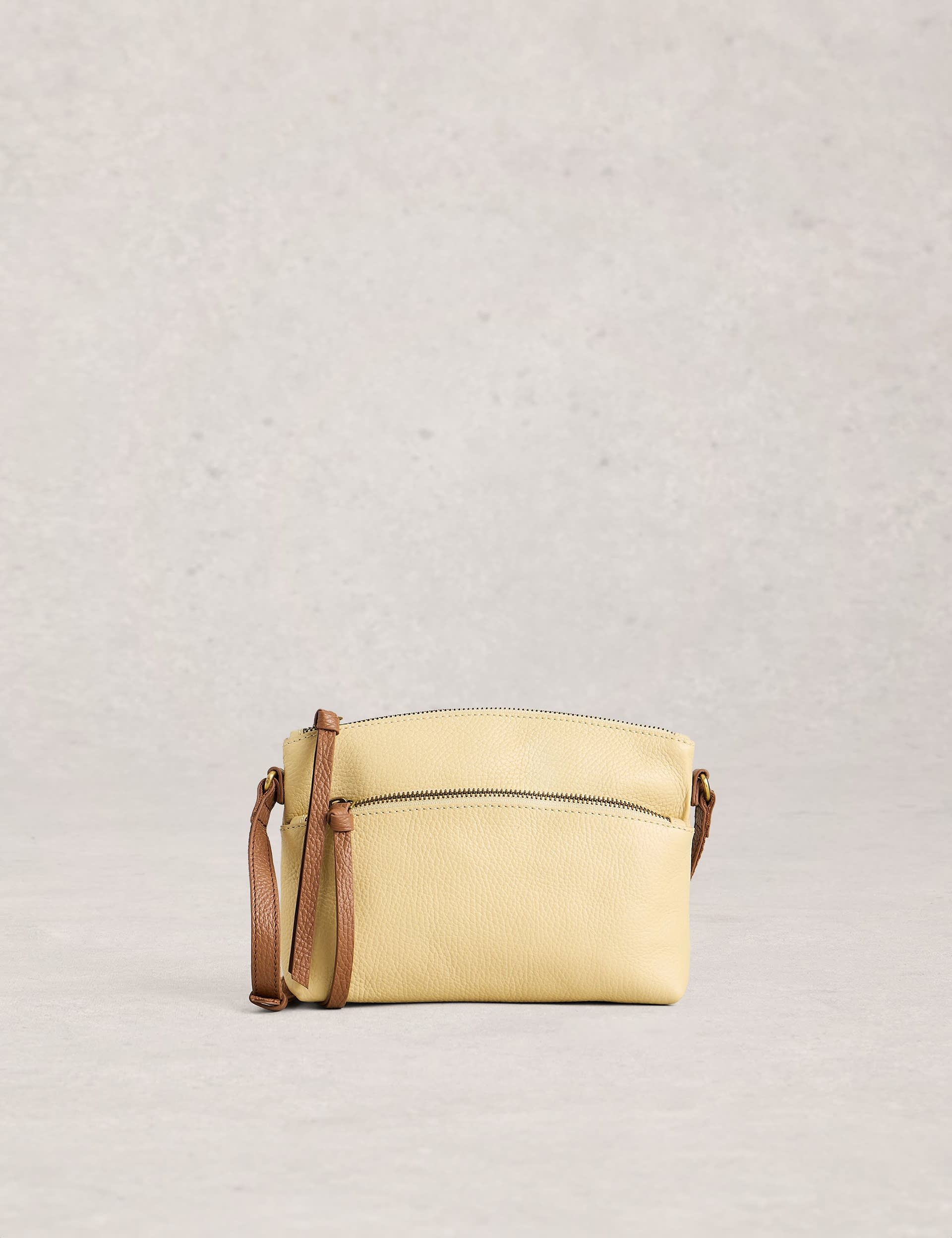 White Stuff leather mini crossbody bag - British product