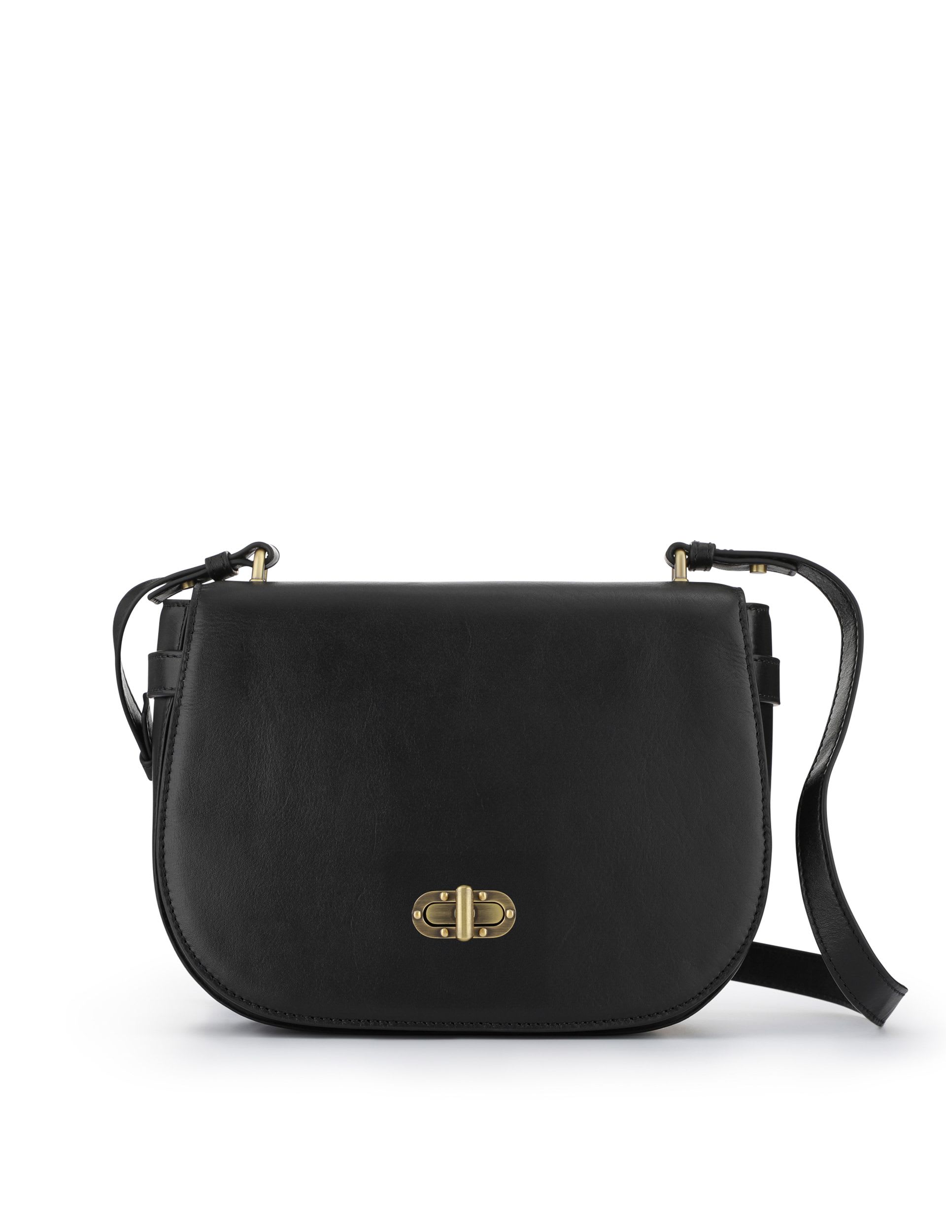 Jones Bootmaker leather croc effect cross body bag, imported from the UK