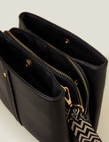 Accessorize cross body bag with zipped compartment (British brand)