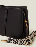 Accessorize cross body bag with zipped compartment (British brand)
