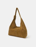 Accessorize suede shoulder bag knotted detail, imported from the UK