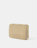 Accessorize geometric beaded clutch bag, imported from the UK