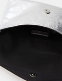 Accessorize metallic envelope cross body bag, imported from the UK
