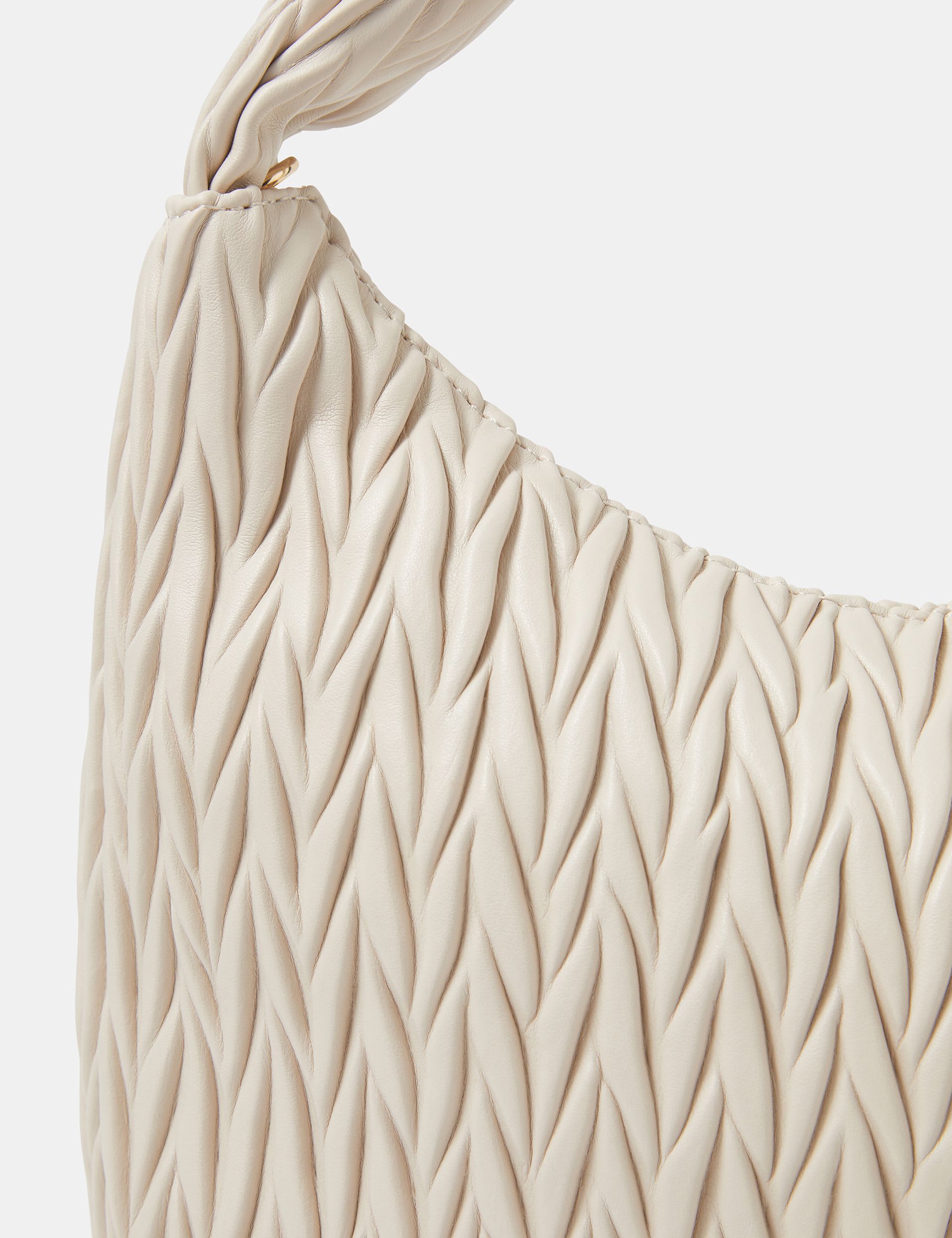 Accessorize faux leather quilted grab bag, UK version