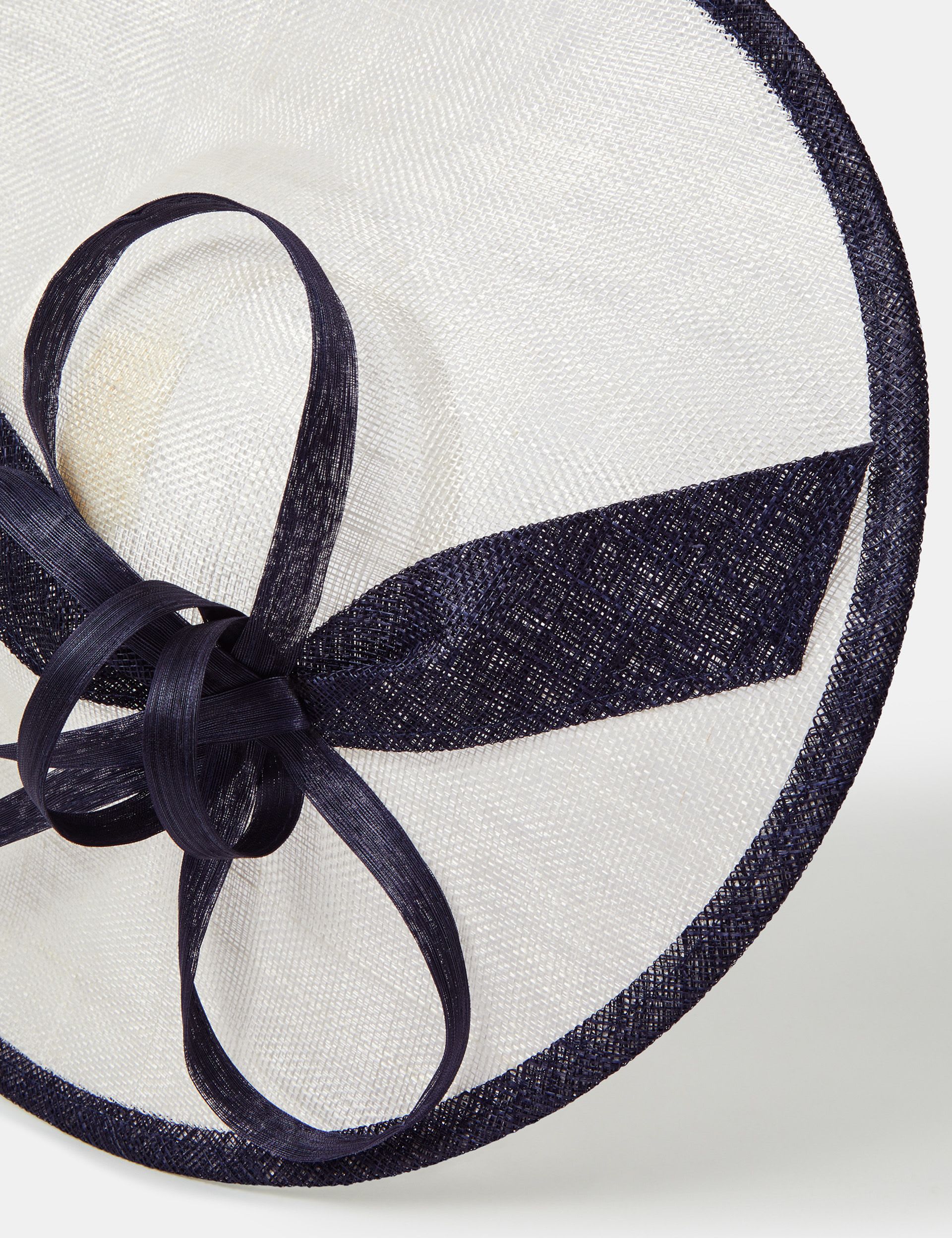 Accessorize Bow Two-Tone Fascinator Headpiece, UK version