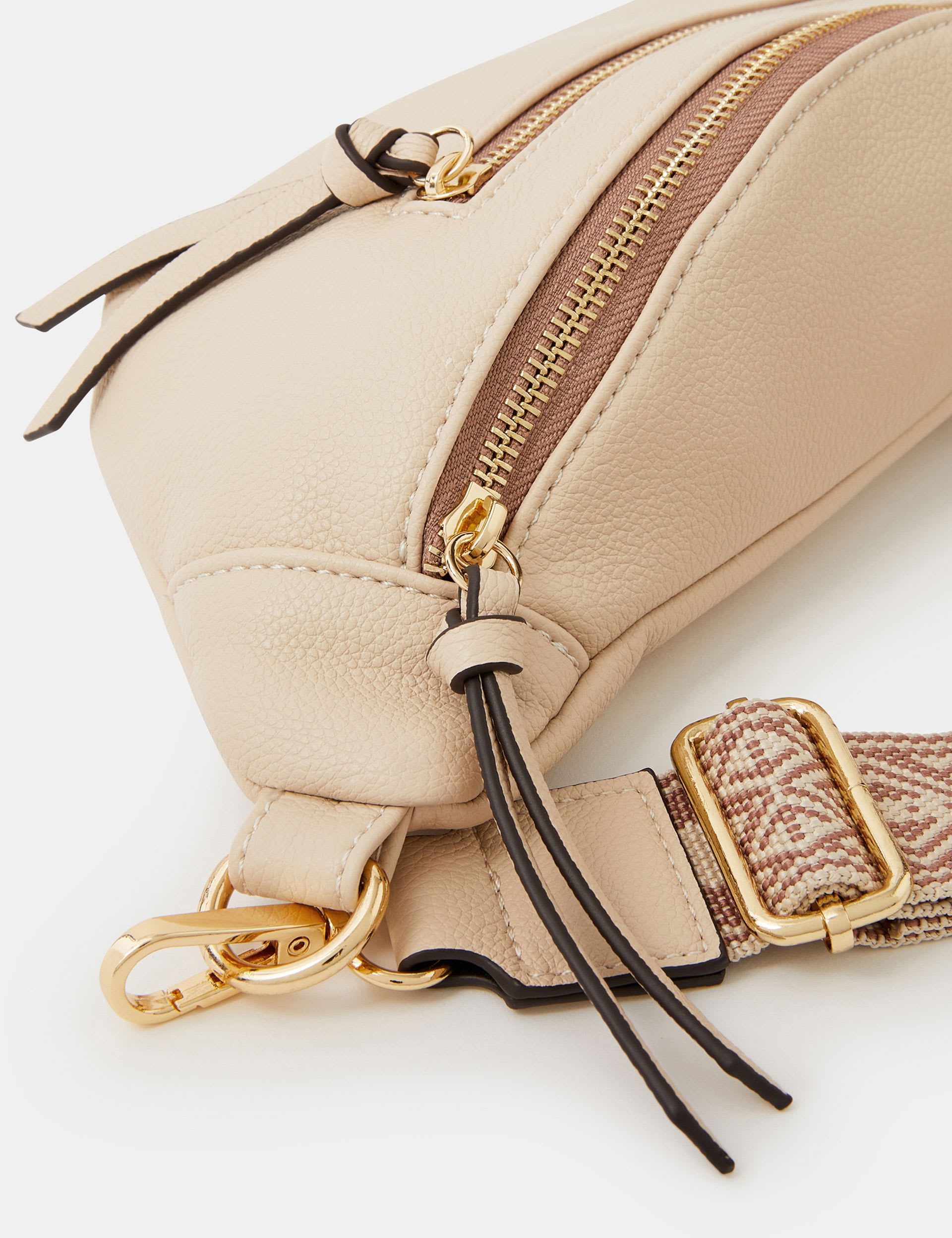 Accessorize sling bum bag satiny fabric, imported from the UK