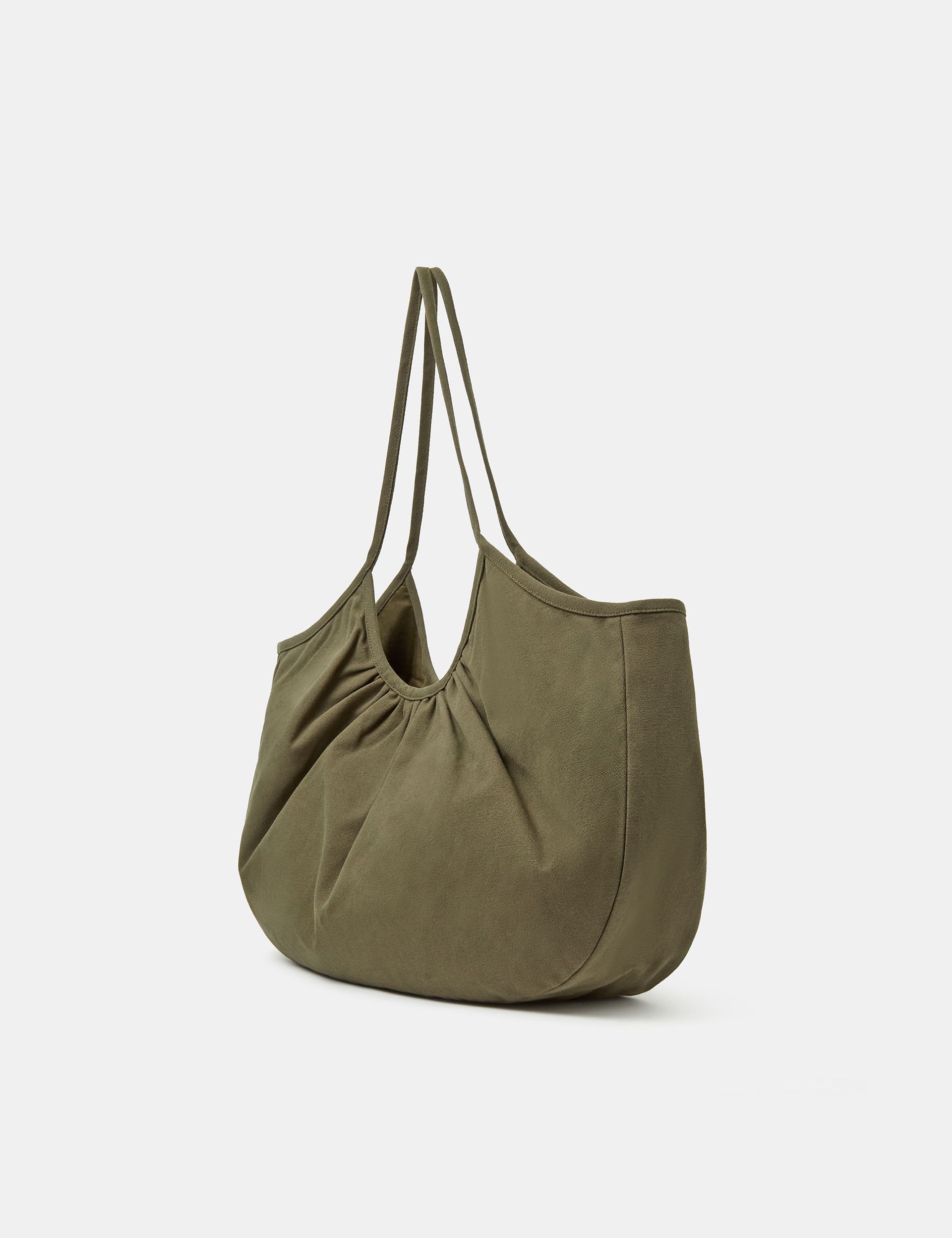 Accessorize embroidered cotton shoulder bag (British brand)