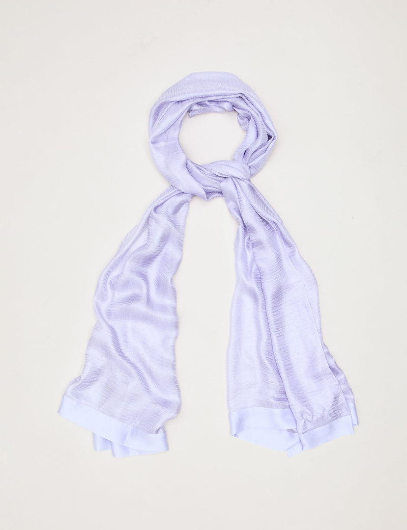 Phase Eight satin trim scarf accessory (British brand)