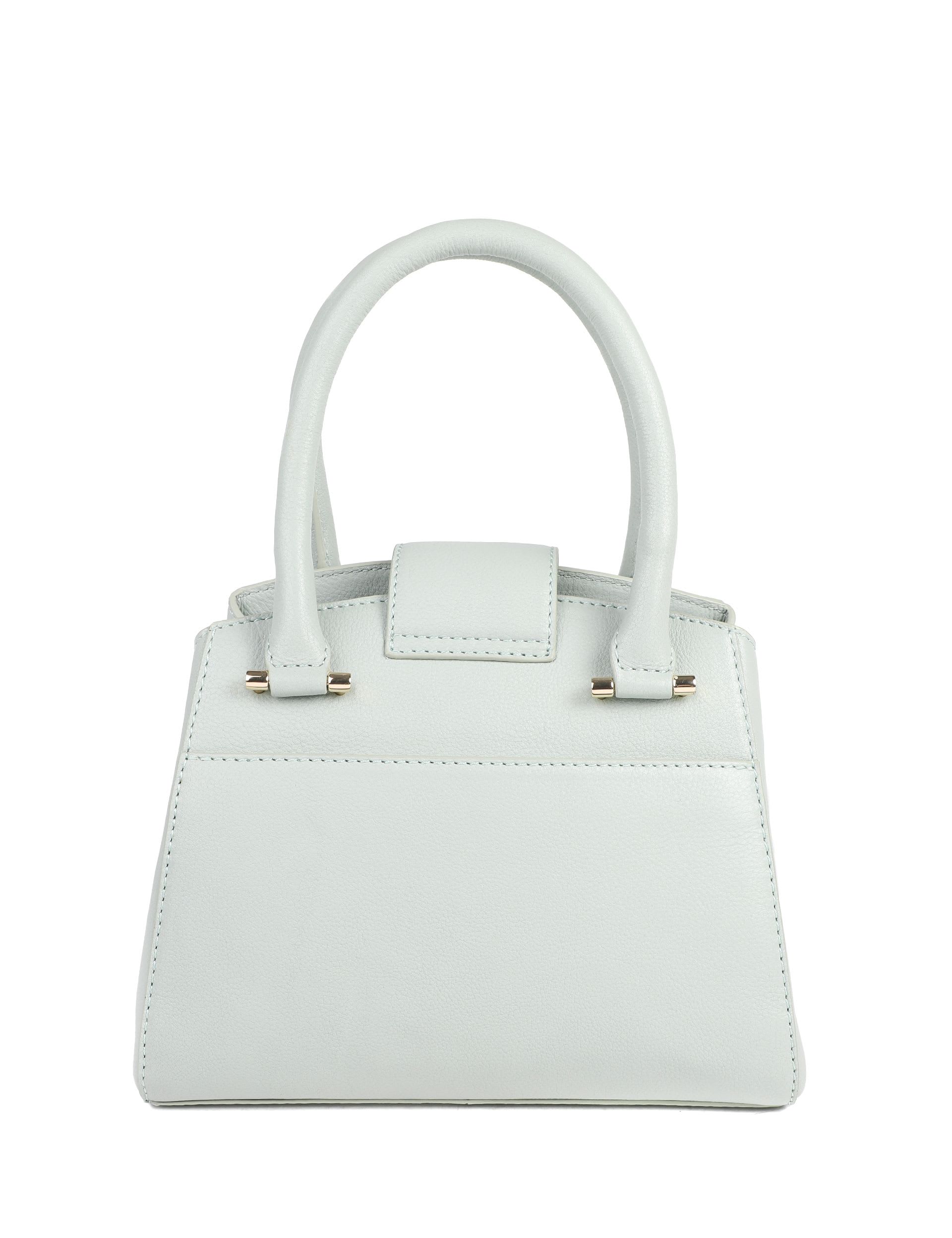 Jones Bootmaker leather top handle grab bag (British brand)