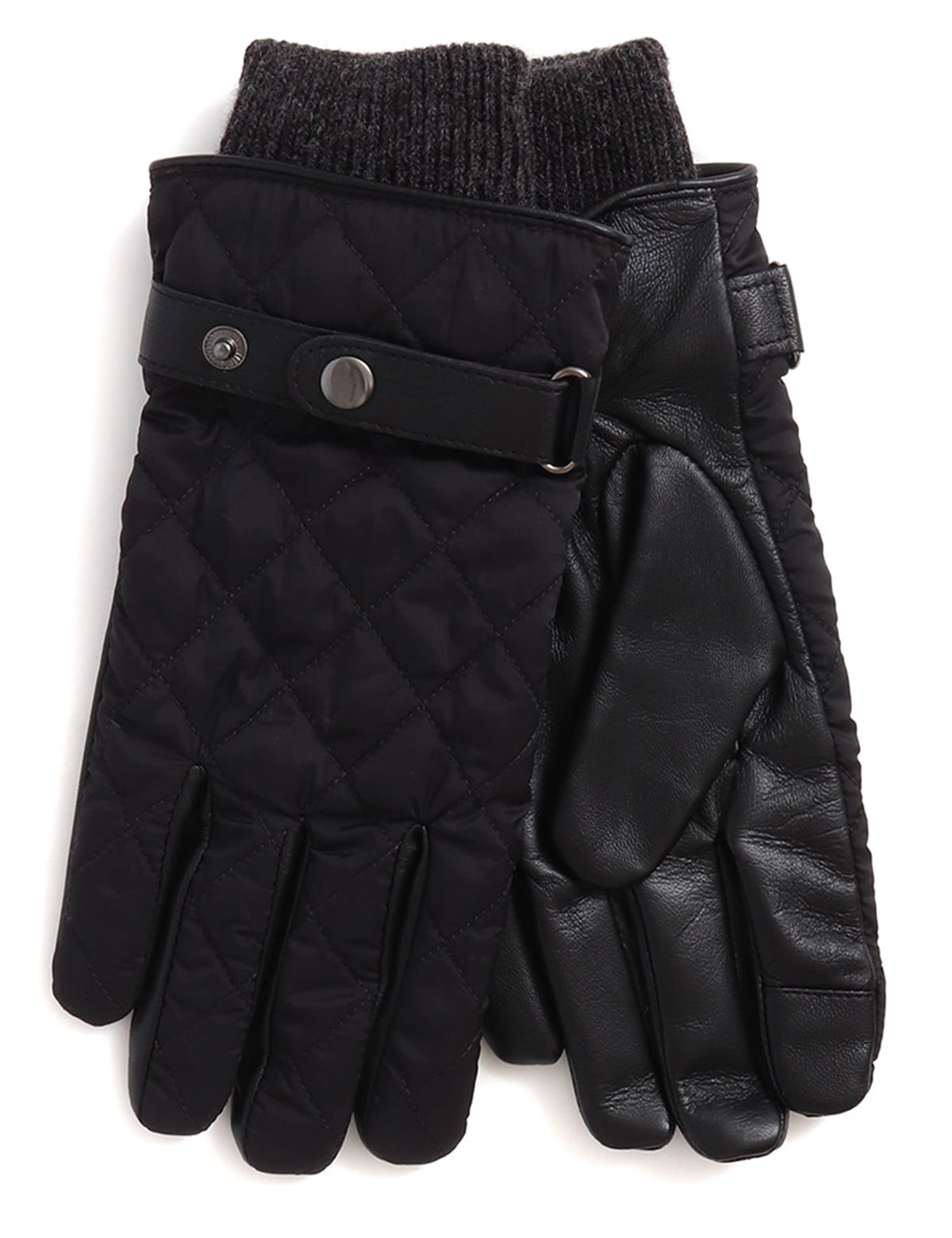 Jones Bootmaker leather quilted gloves, UK version
