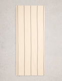 White Stuff pure cotton striped scarf, imported from the UK