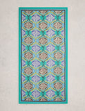 White Stuff pure cotton printed beach scarf imported from the UK