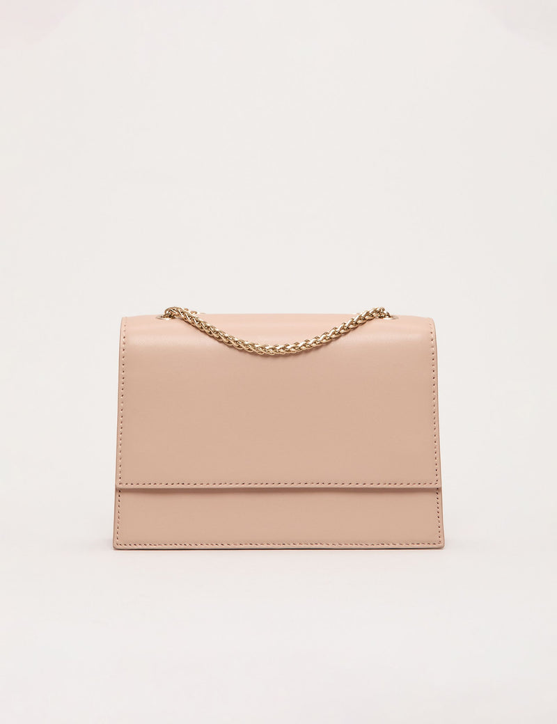 Phase Eight leather double chain clutch bag, imported from the UK