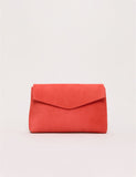 Phase Eight suede chain strap clutch bag - British product