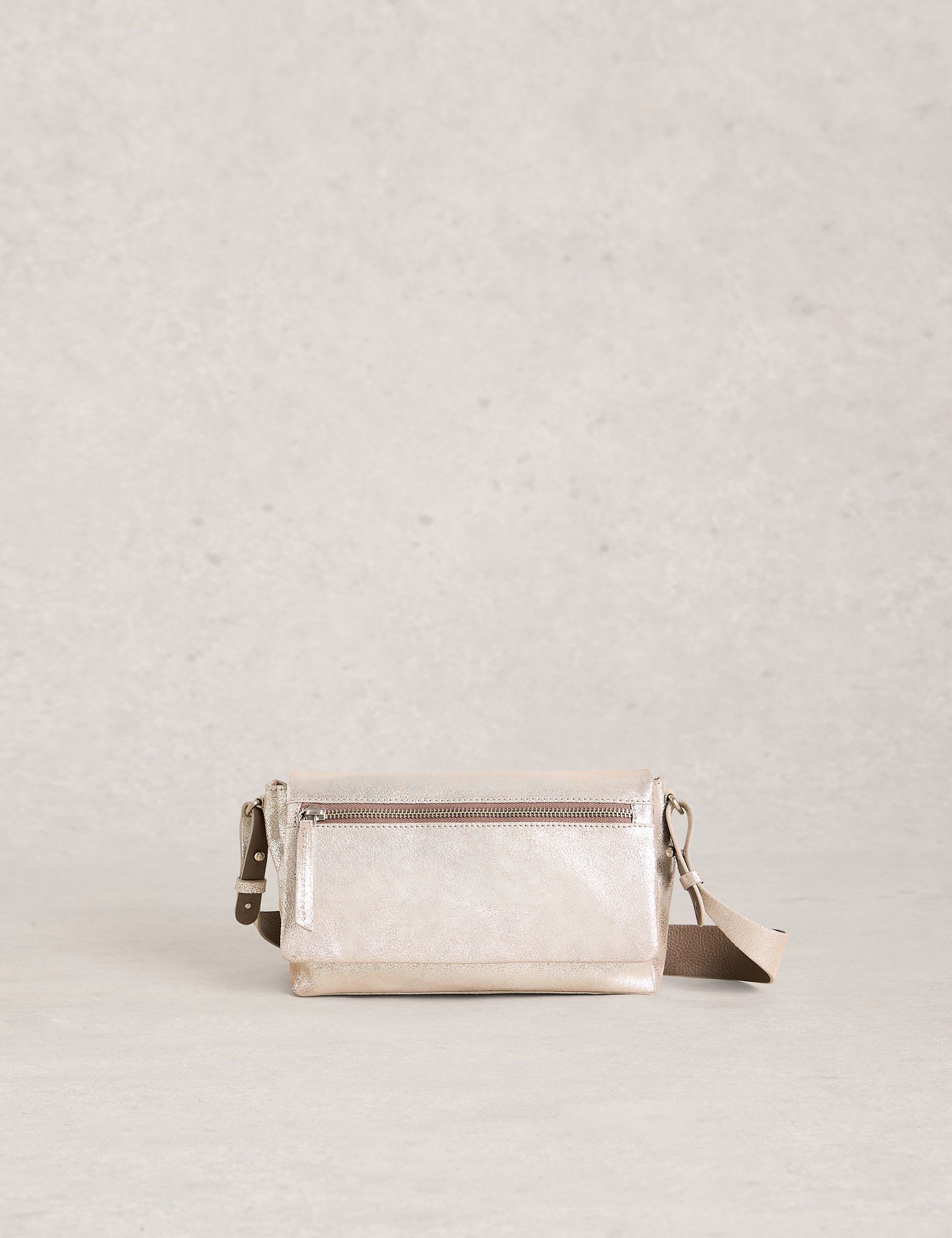 White Stuff leather cross body bag, imported from the UK