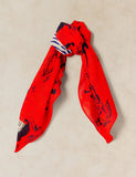 White Stuff dog print square scarf, UK version