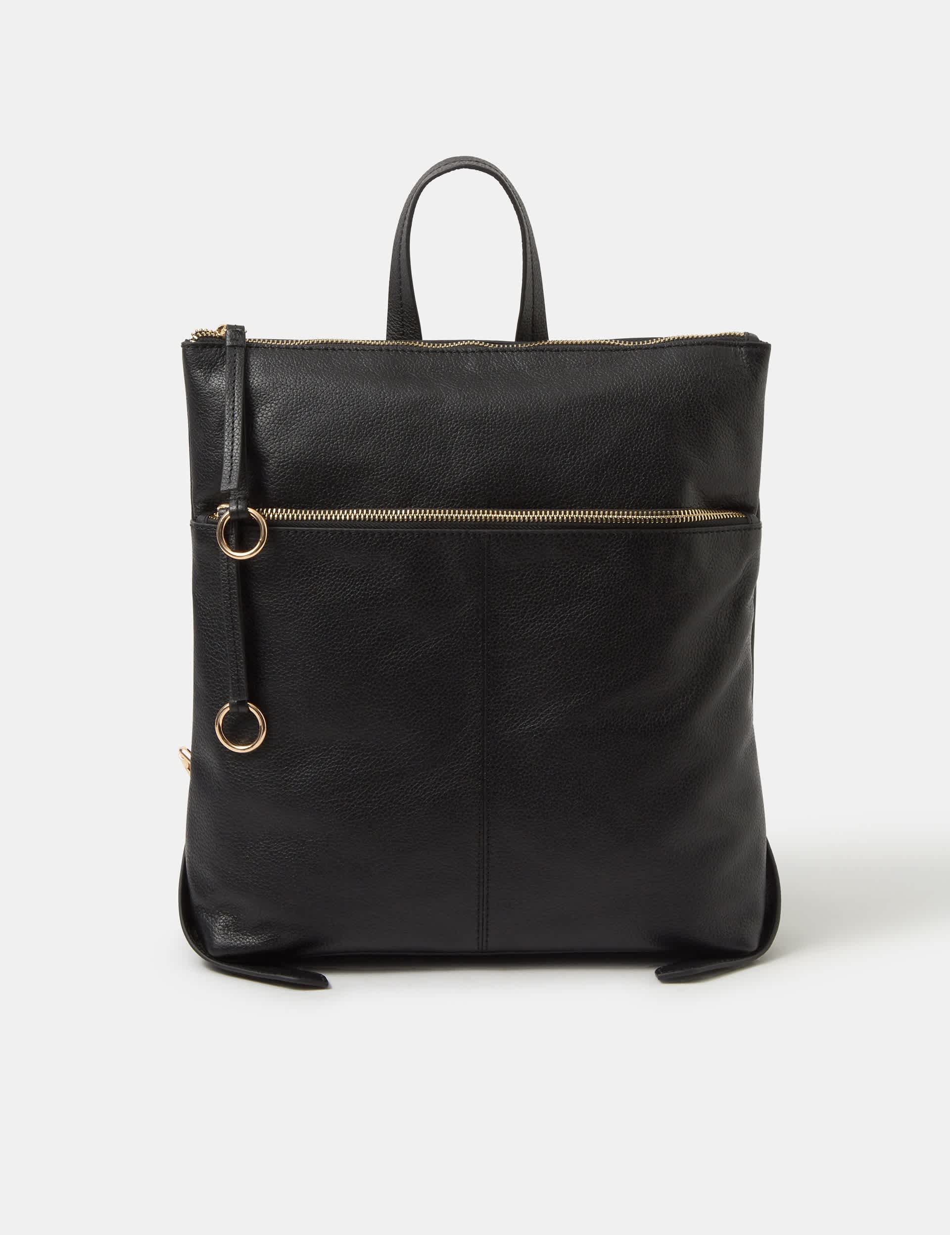 Accessorize leather backpack - British product