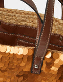 Accessorize sequin cross body basket bag, imported from the UK
