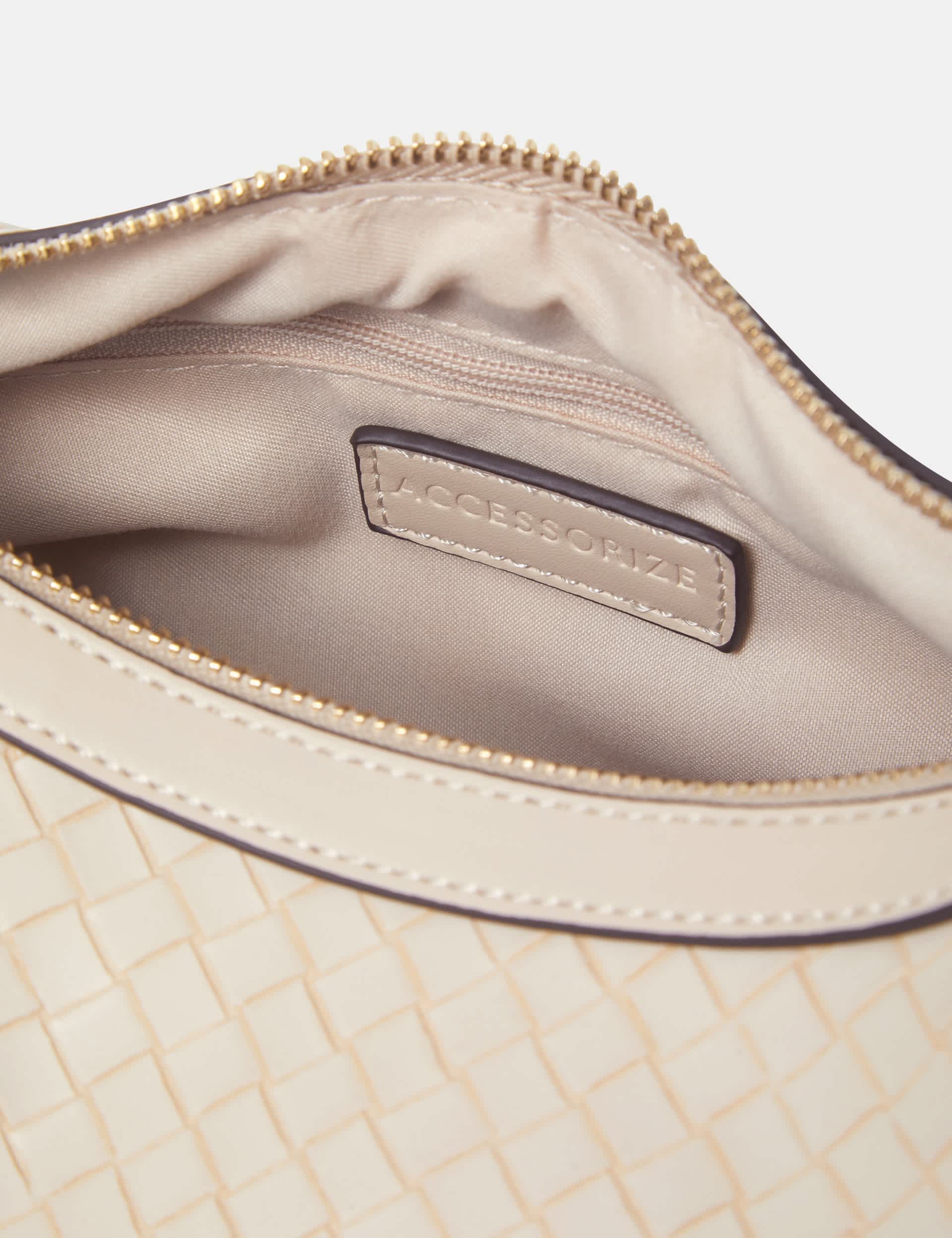 Accessorize woven grab bag (British brand)
