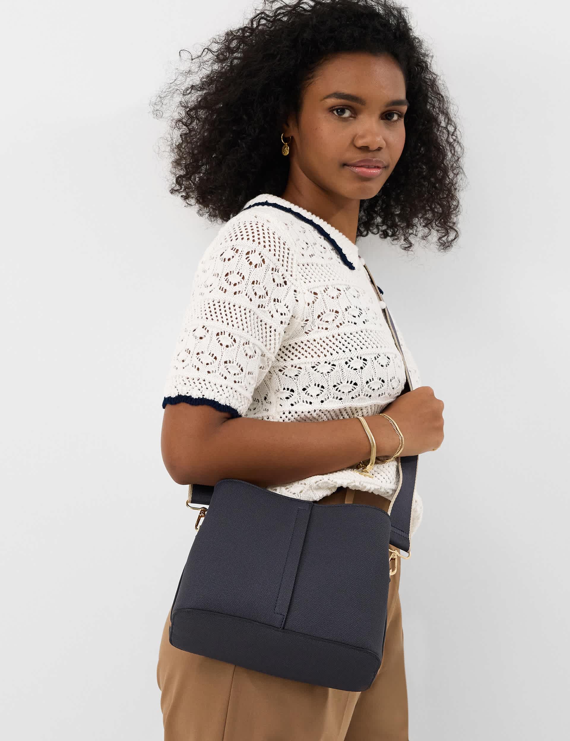Accessorize Webbing Strap Cross Body Bag