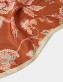 Accessorize satin square scarf floral print, imported from the UK