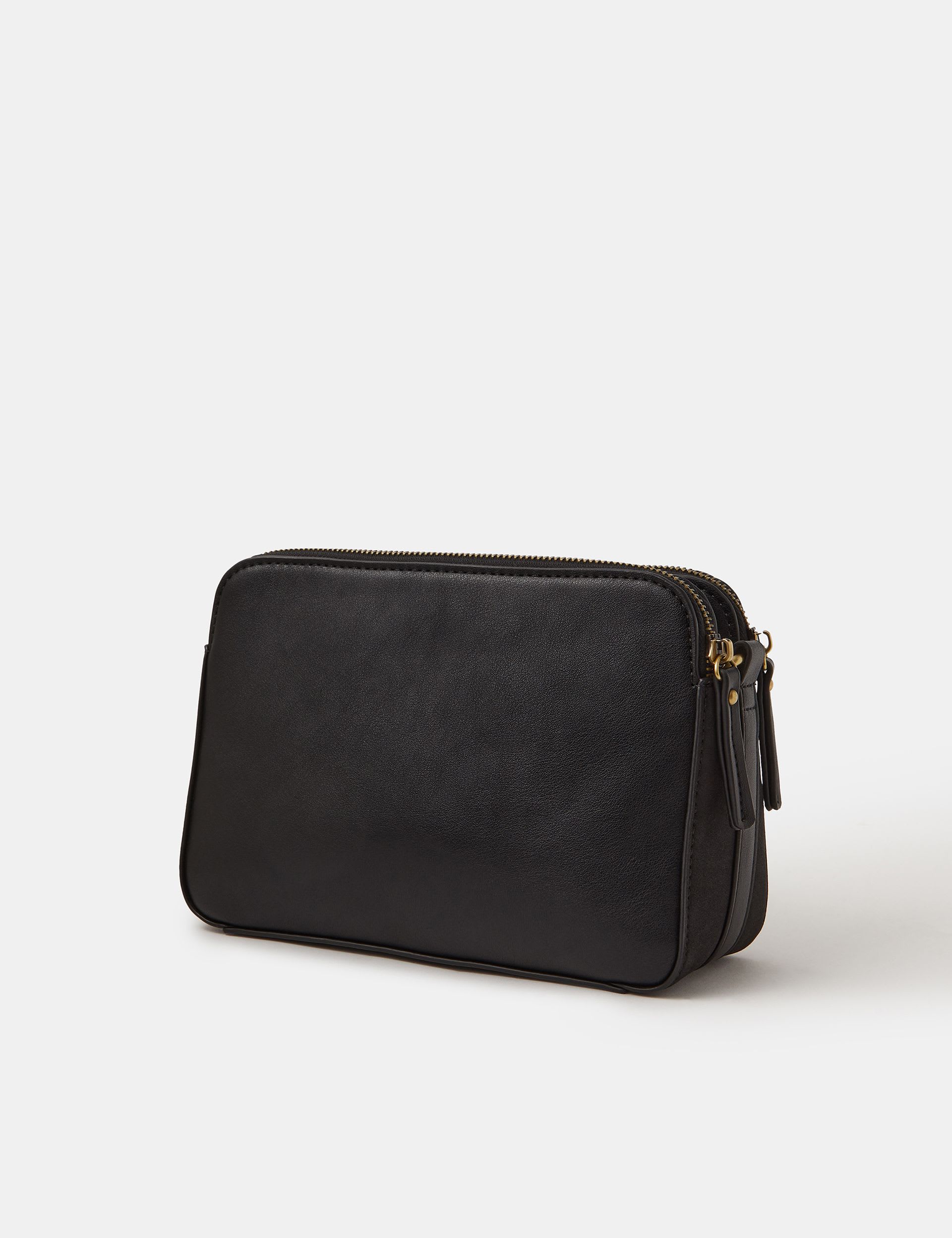 Accessorize cross body bag faux leather - British product