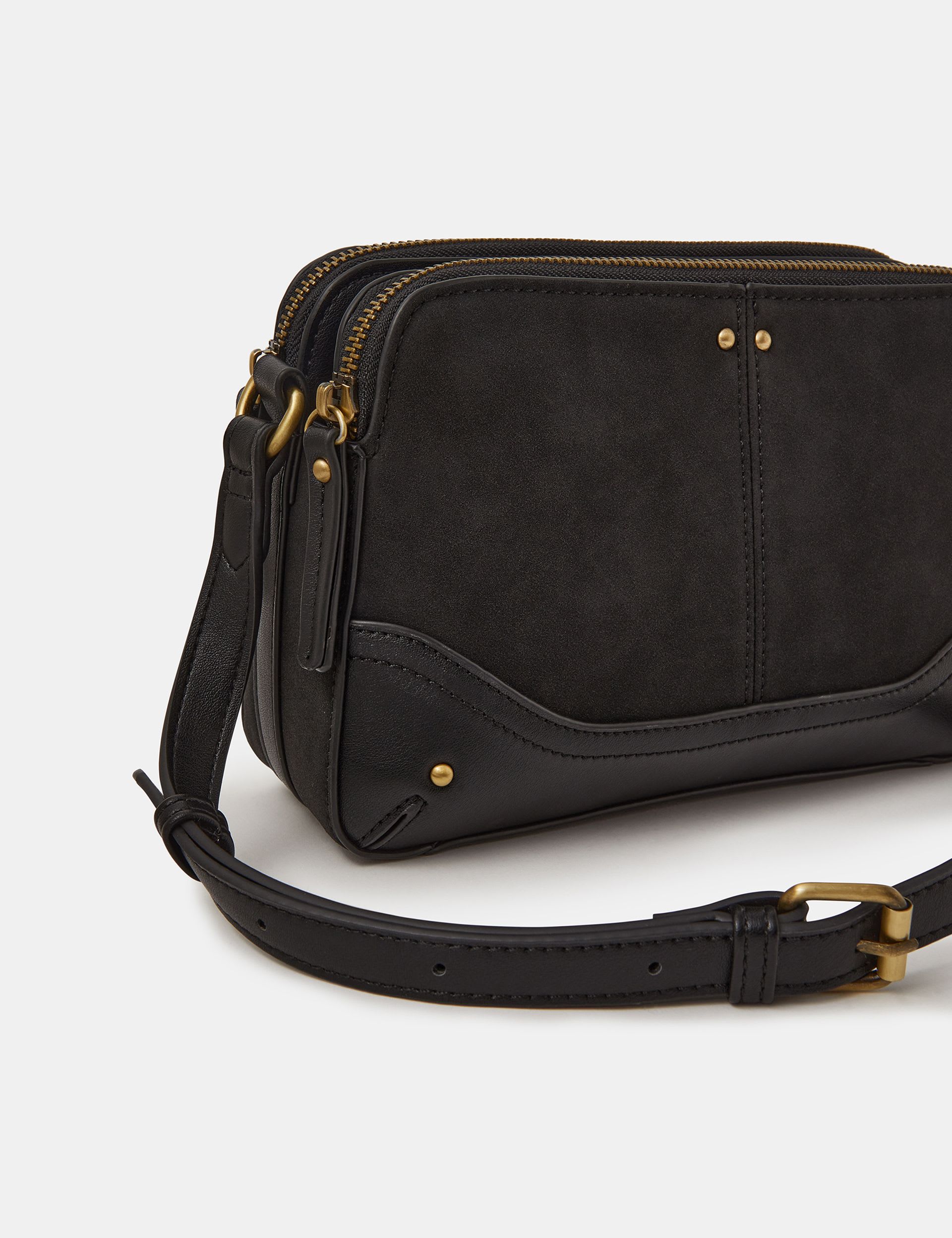 Accessorize cross body bag faux leather - British product
